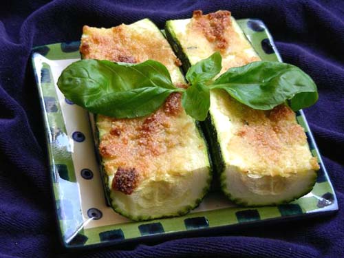 Baked Zucchini recipe - 114 calories