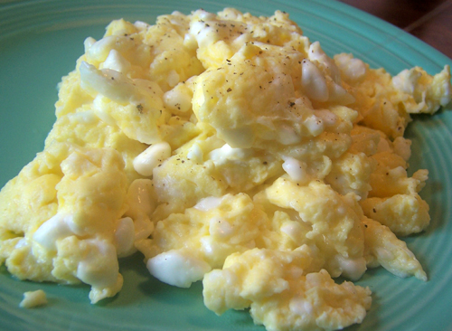 Cottage Cheese Scrambled Eggs recipe - 137 calories