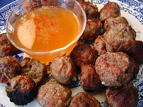 Vietnamese Meatballs recipe - 85 calories