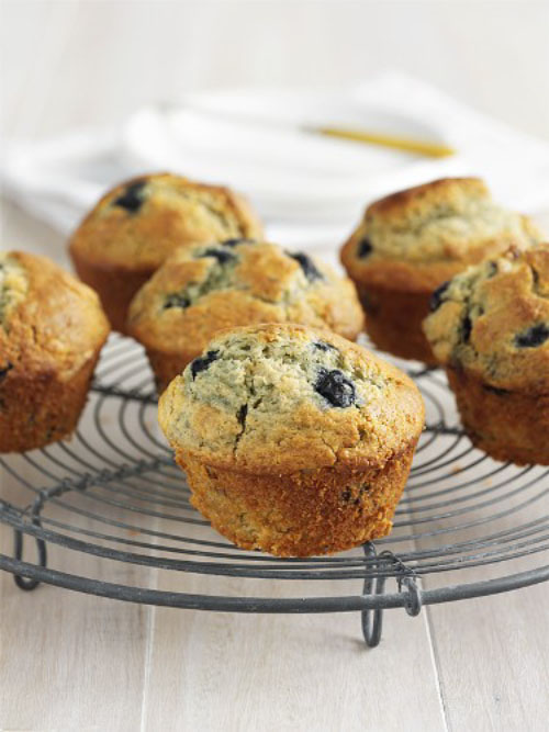 Whole Wheat Blueberry Muffins recipe - 184 calories