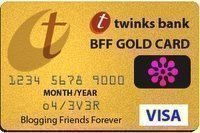 The BFF Gold Card Award