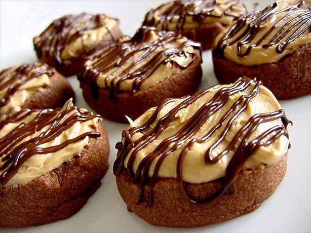 chocolate-dipped peanut butter cookies recipe picture