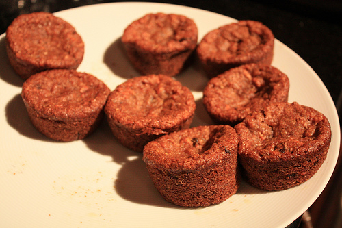 low-calorie carrot bran muffins recipe picture