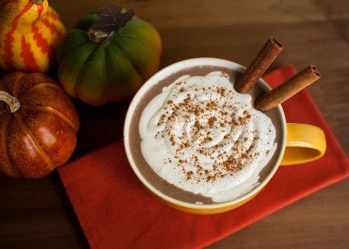 Easy (Healthy), 4-Ingredient Vegan Pumpkin Spice Latte recipe photo