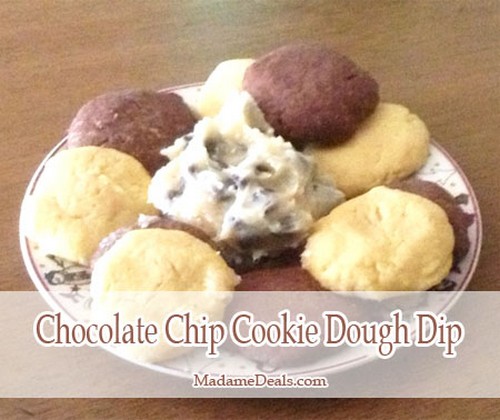 Gluten Free, Egg Free Chocolate Chip Cookie Dough Dip recipe photo