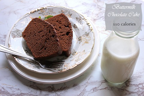 Low Calorie Buttermilk Chocolate Cake recipe photo