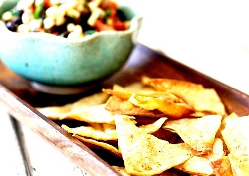 Low-Calorie Corn Torilla Chips recipe photo