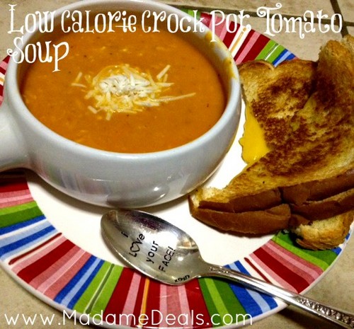 Low Calorie Crock Pot Tomato Soup recipe photo