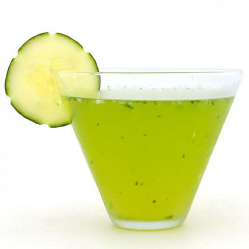 Low Calorie Cucumber Martini Cocktail recipe photo