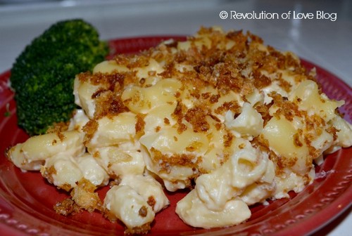 Lower Fat Baked Mac and Cheese recipe photo