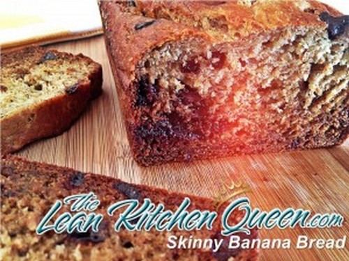Scrumptious Skinny Banana Bread recipe photo