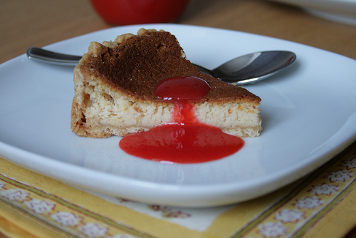 light ricotta cheesecake recipe photo