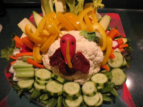 diet thanksgiving turkey vegetable appetizer recipe picture
