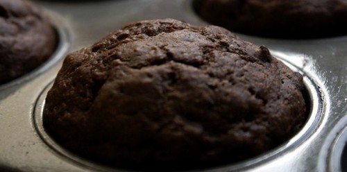 Double Fudge Low Calorie Jumbo Muffins recipe photo