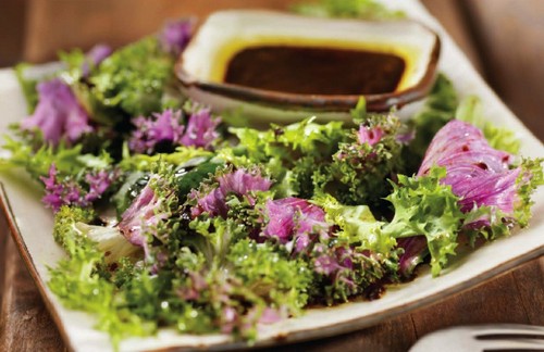Lettuce Greens and Cilantro Lime Dressing recipe photo